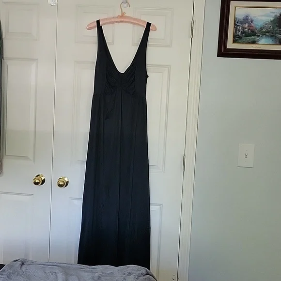 Vintage Olga Nightgown in Black XL